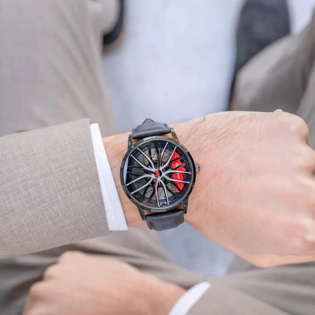 Car Rims Themed Watches